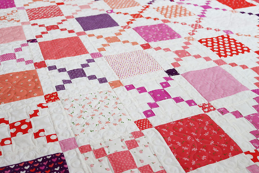 Thumbnail: Heart Strings Quilt Kit - pattern by Sherri McConnell for Moda Fabrics