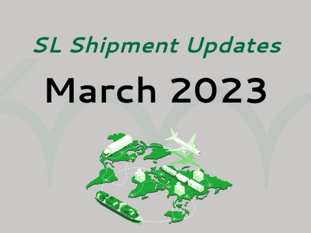 SL Shipment Updates March 2023 