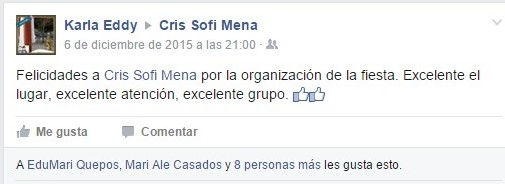 Comentarios de nuestros invitados.