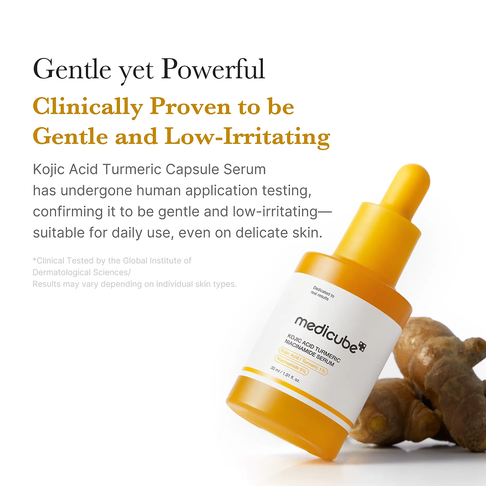 Thumbnail: Kojic Acid Turmeric Power Duo for Face & Body | Ideal for Troubled Skin & Use af