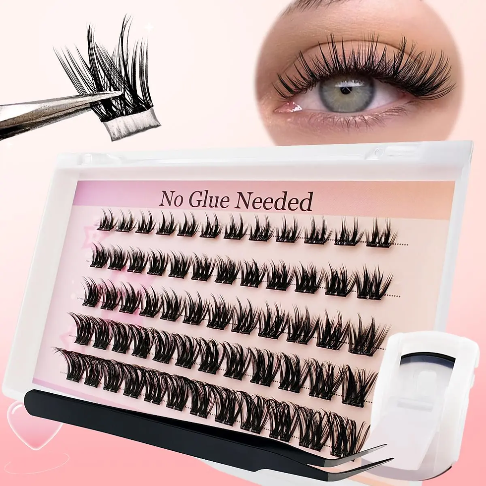 Thumbnail: Self Adhesive False Eyelashes, Volumized False Eyelashes, Natural Look Fake