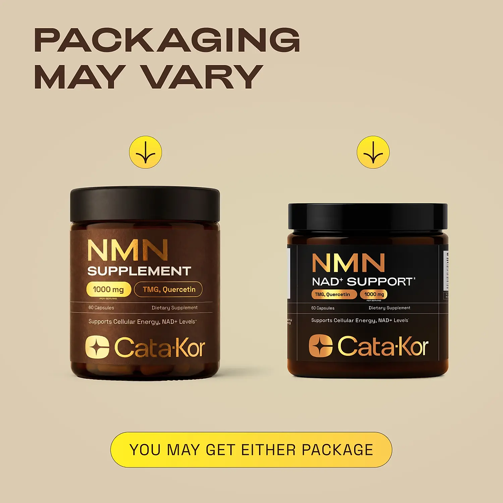 Thumbnail: Cata-Kor NMN Supplement – 1000 Mg | Quercetin | TMG | Resveratrol Complex – Supp