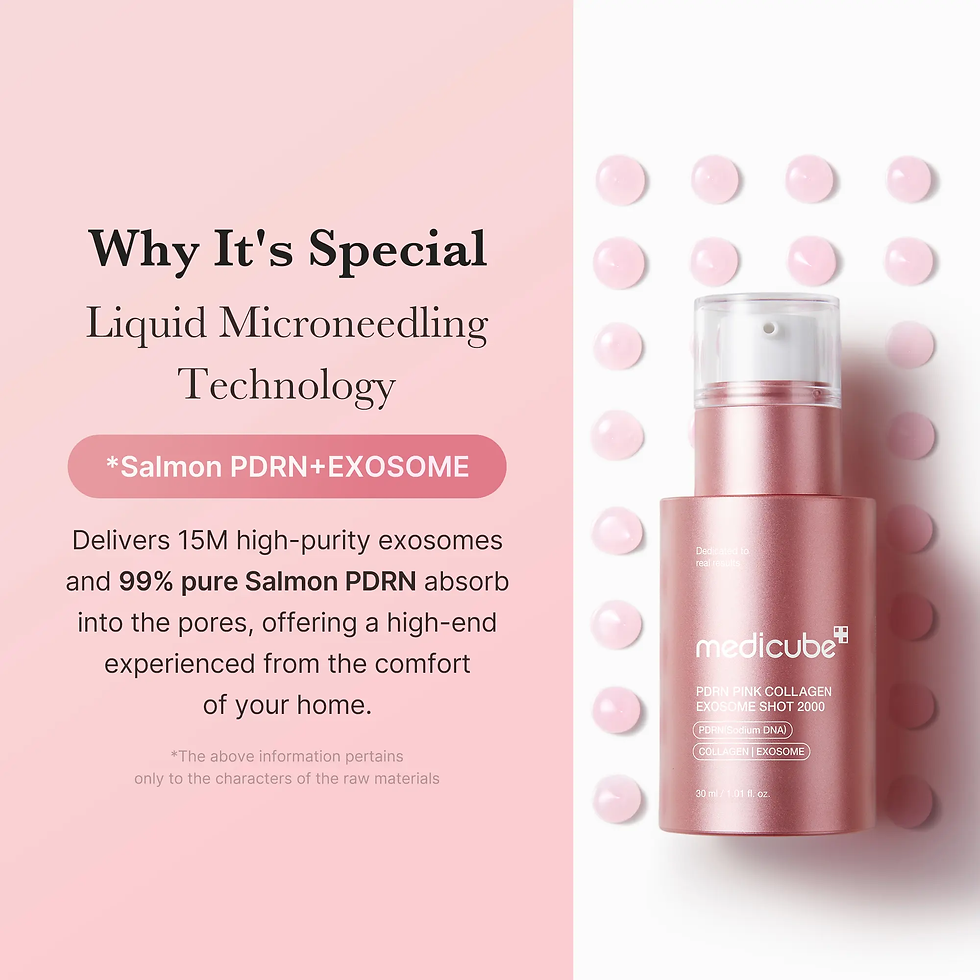 Thumbnail: [Medicube] Salmon DNA Home Aesthetic Duo ㅣ Glass Glow Salmon DNA Facial Skincare
