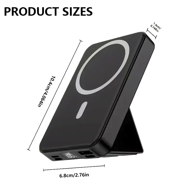 Thumbnail: 2026 US Spring 10000Mah USB-C Cable Battery Pack for Iphone17/ 16/15/14/13/12
