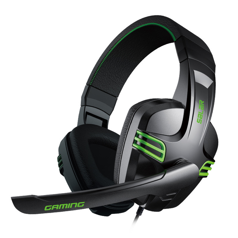 Thumbnail: Headset Gaming Computer Headset Subwoofer Gaming Headset with Microphone