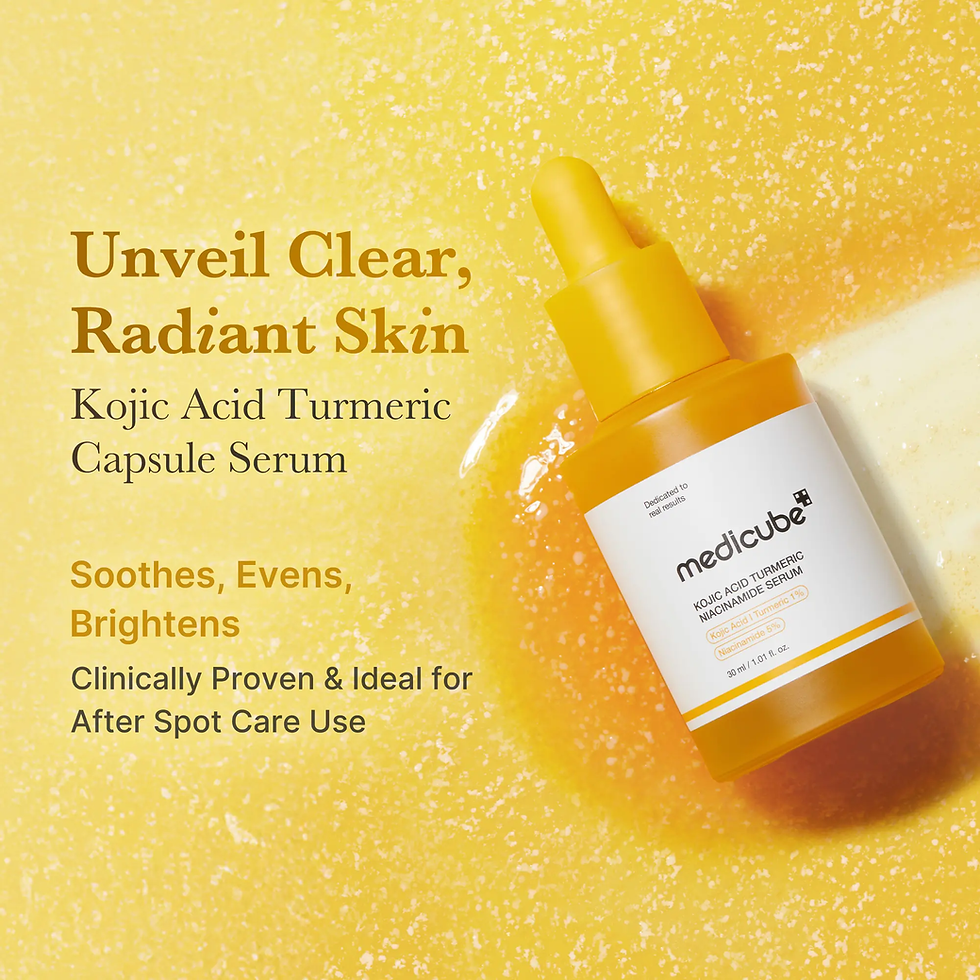 Thumbnail: Kojic Acid Turmeric Power Duo for Face & Body | Ideal for Troubled Skin & Use af