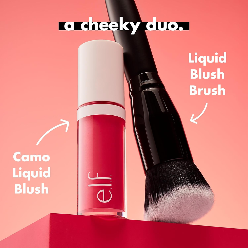 Thumbnail: Camo Liquid Blush Brush, Angled Blush Brush Ideal for Applying & Blending Colour