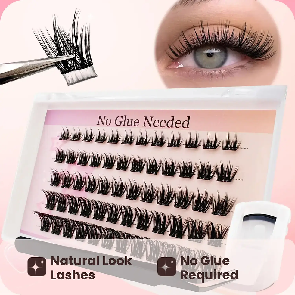 Thumbnail: Self Adhesive False Eyelashes, Volumized False Eyelashes, Natural Look Fake