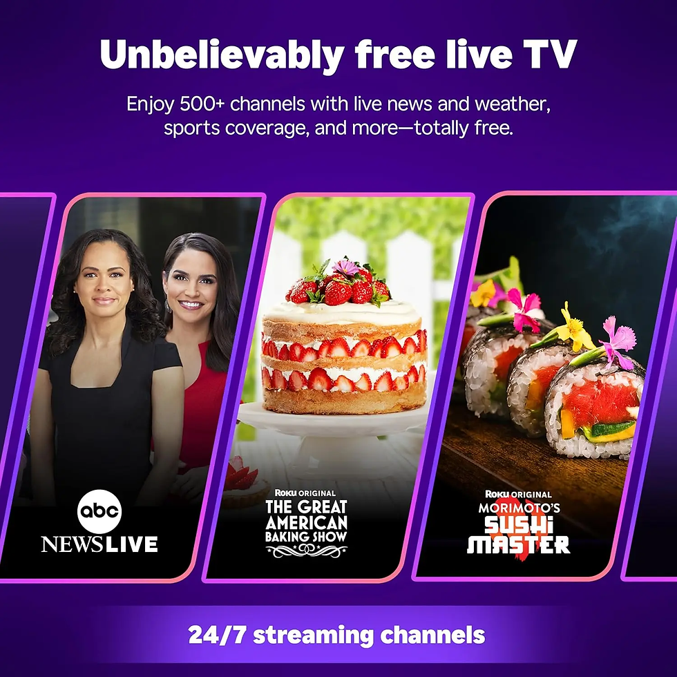 Thumbnail: Roku 4K Streaming Device - HDR & Dolby Vision Roku Streaming Device for TV