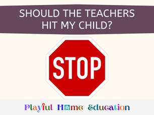Should The Teachers HIT My Child - Breaking the Chains of Corporal Punishment in India 