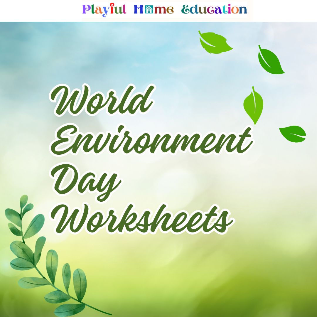 World Environment Day Worksheets for Kids
