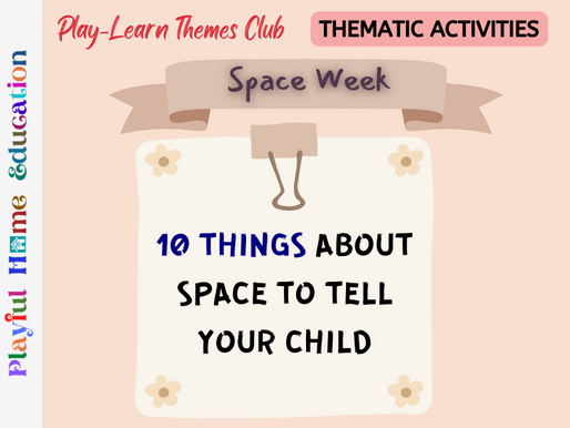 How to Teach Kids about Space: 10 Key Concepts for Young Explorers [Space Themed Activities Series]