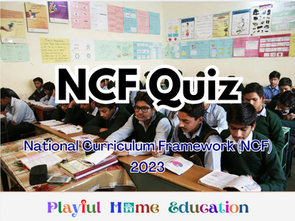 NCF-SE Quiz (For Teacher Eligibility Tests)