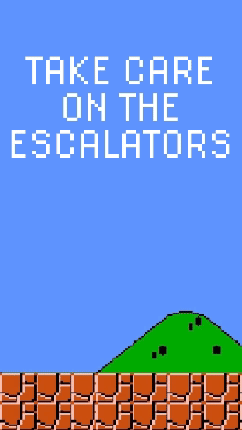 mario escalators.gif