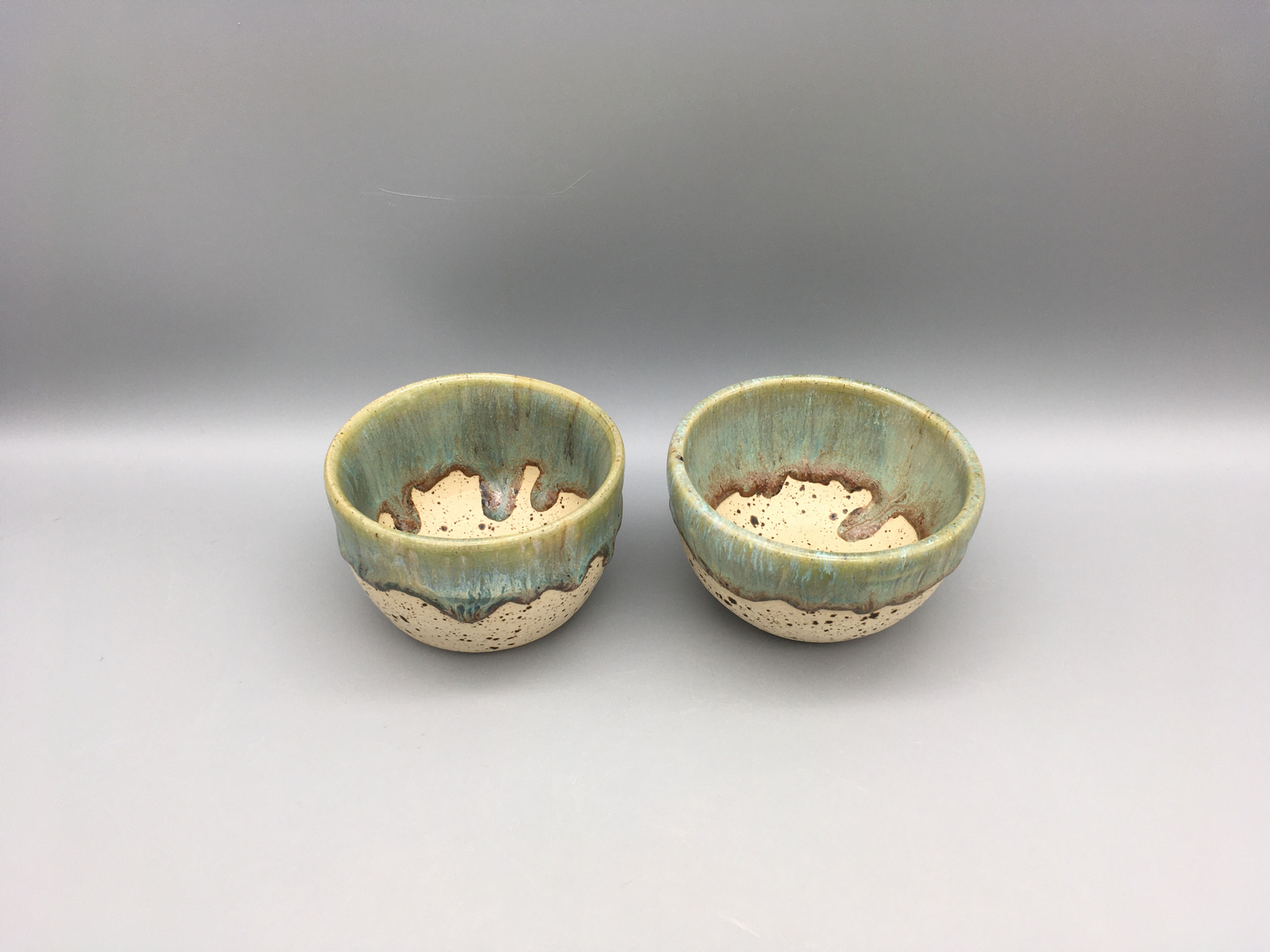 Turquoise Winterwood Side-Dish Bowls