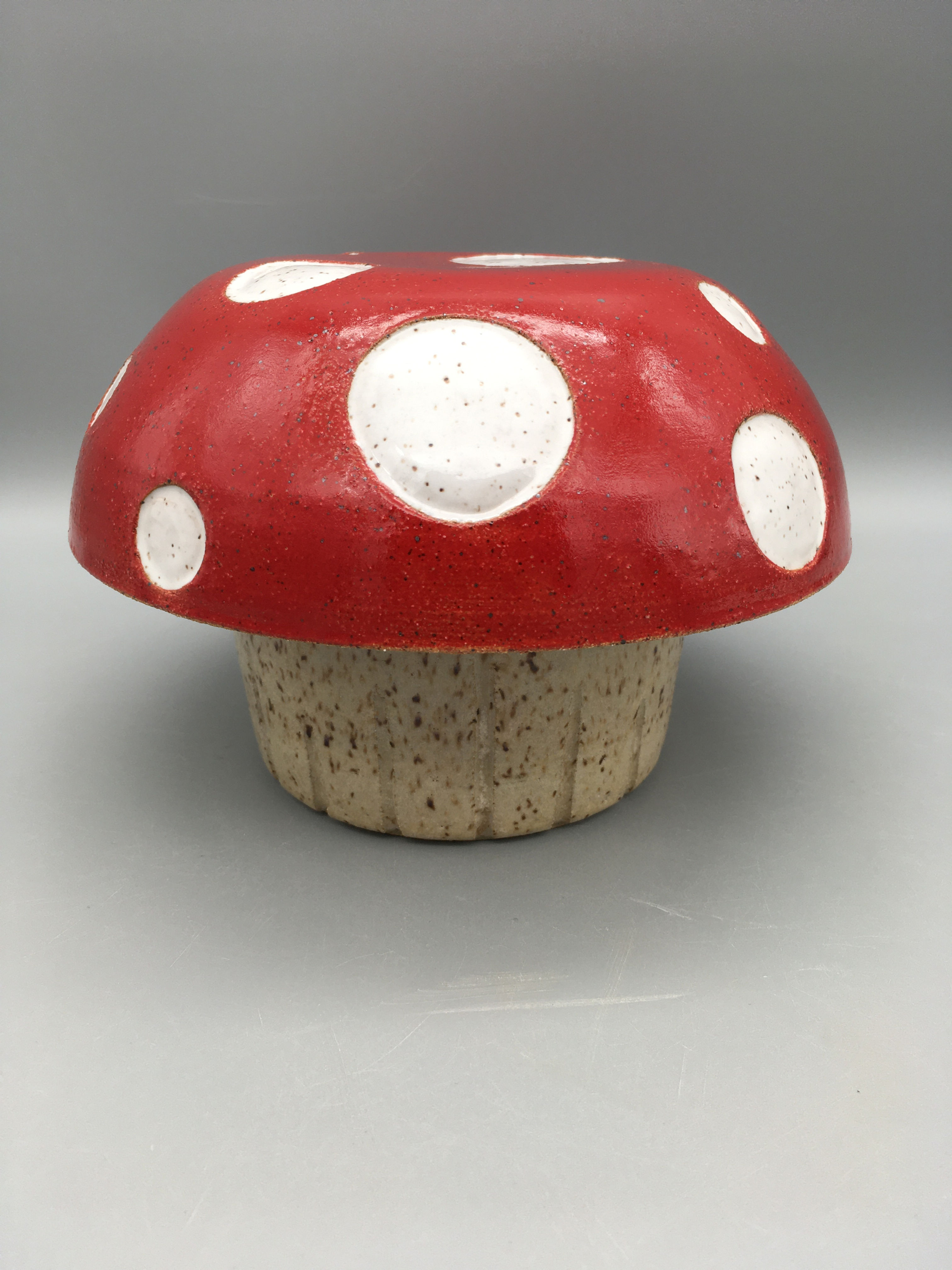 Small Mushroom Canister
