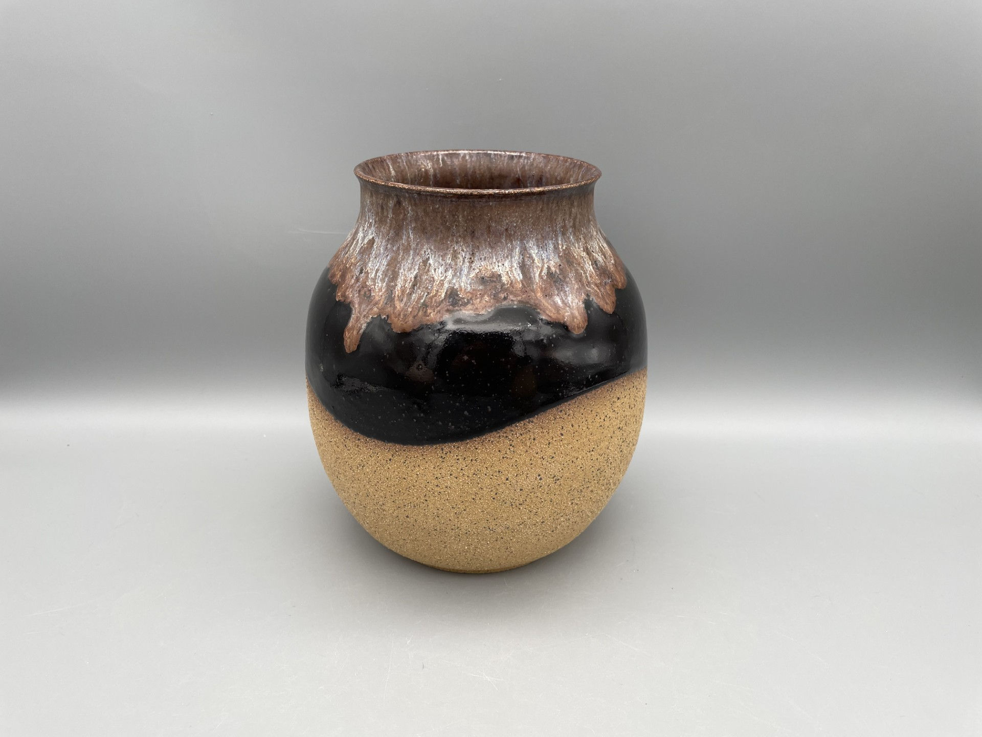 Black Alabaster Vase