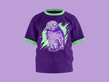 Simple T-Shirt Mockup. Easily switch between background colors, t-shirt sleeve colors, t-shirt designs, and t-shirt colors.