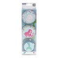 Cupcake Cases Foil Lined - Mermaid Set of 3, Pk/60