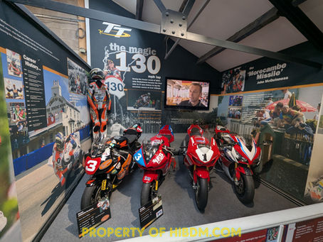 Isle Of Man TT Champions Exhibit Lakeland Motor Museum