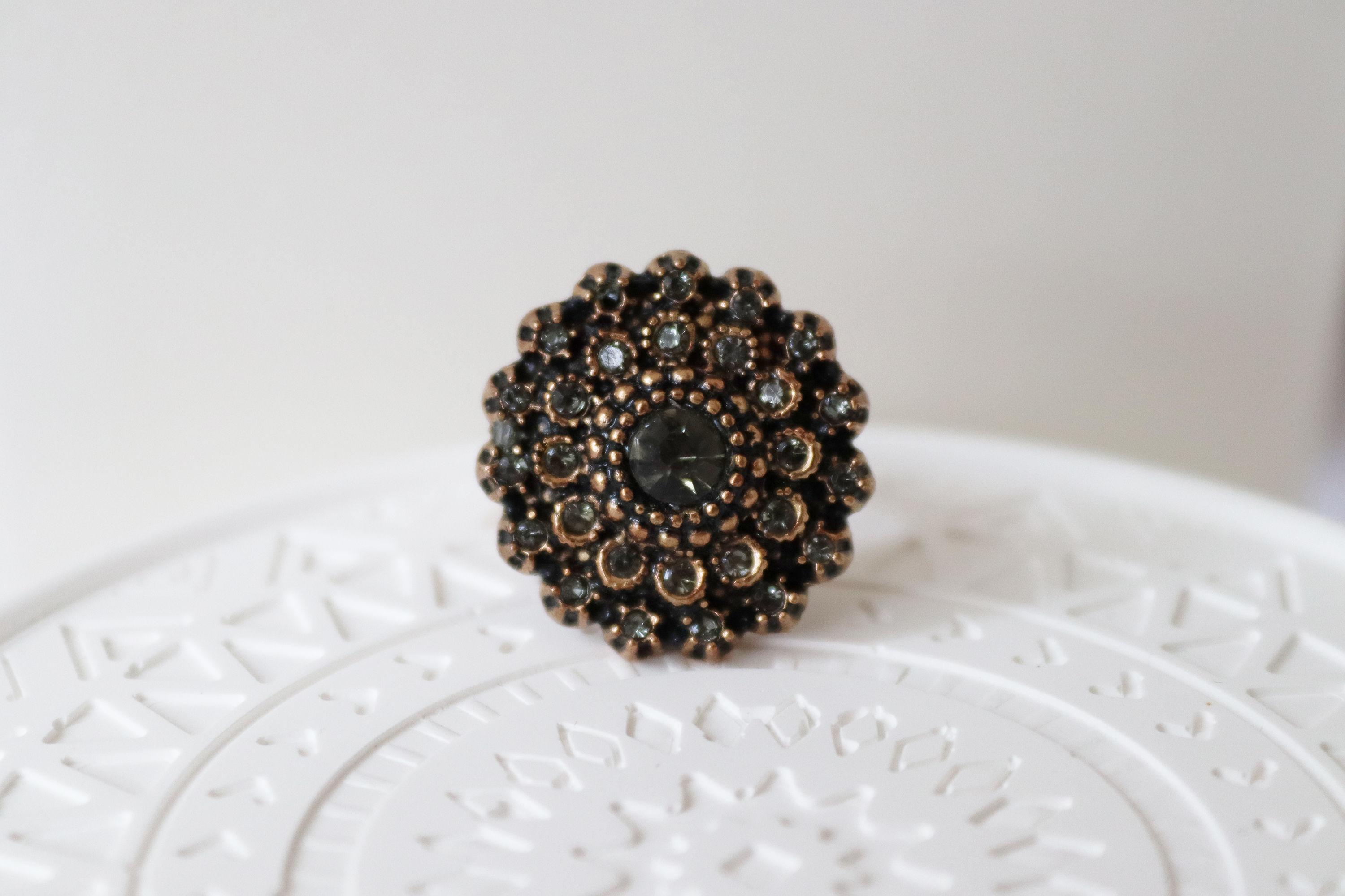 Bronze Ancient Symbol Ring