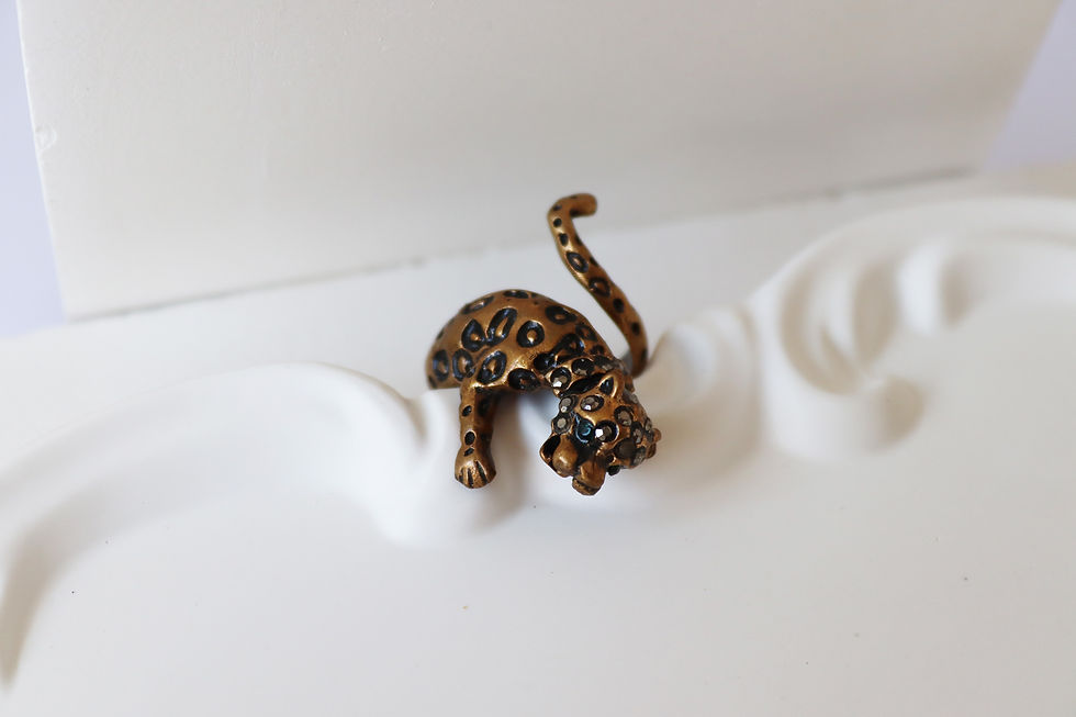 Thumbnail: Bronze Jaguar Ring