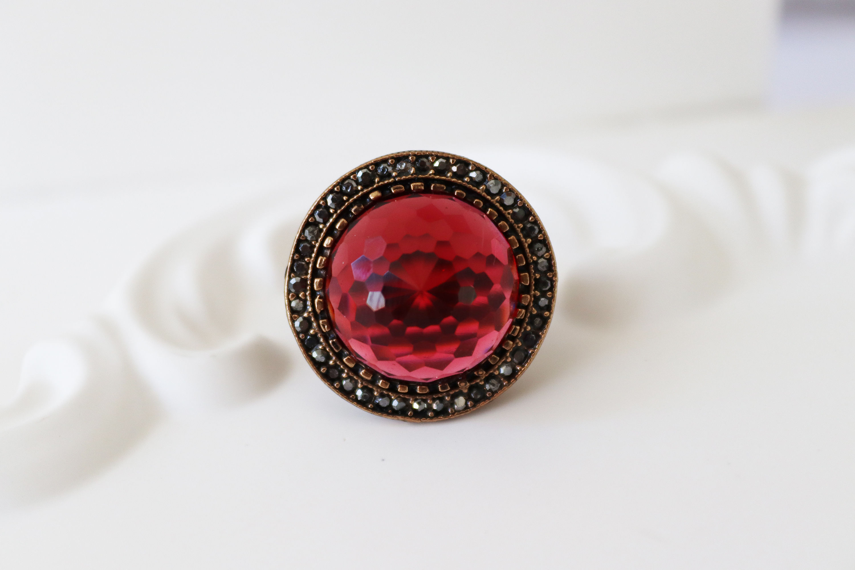 Bronze Imperial Round Ring