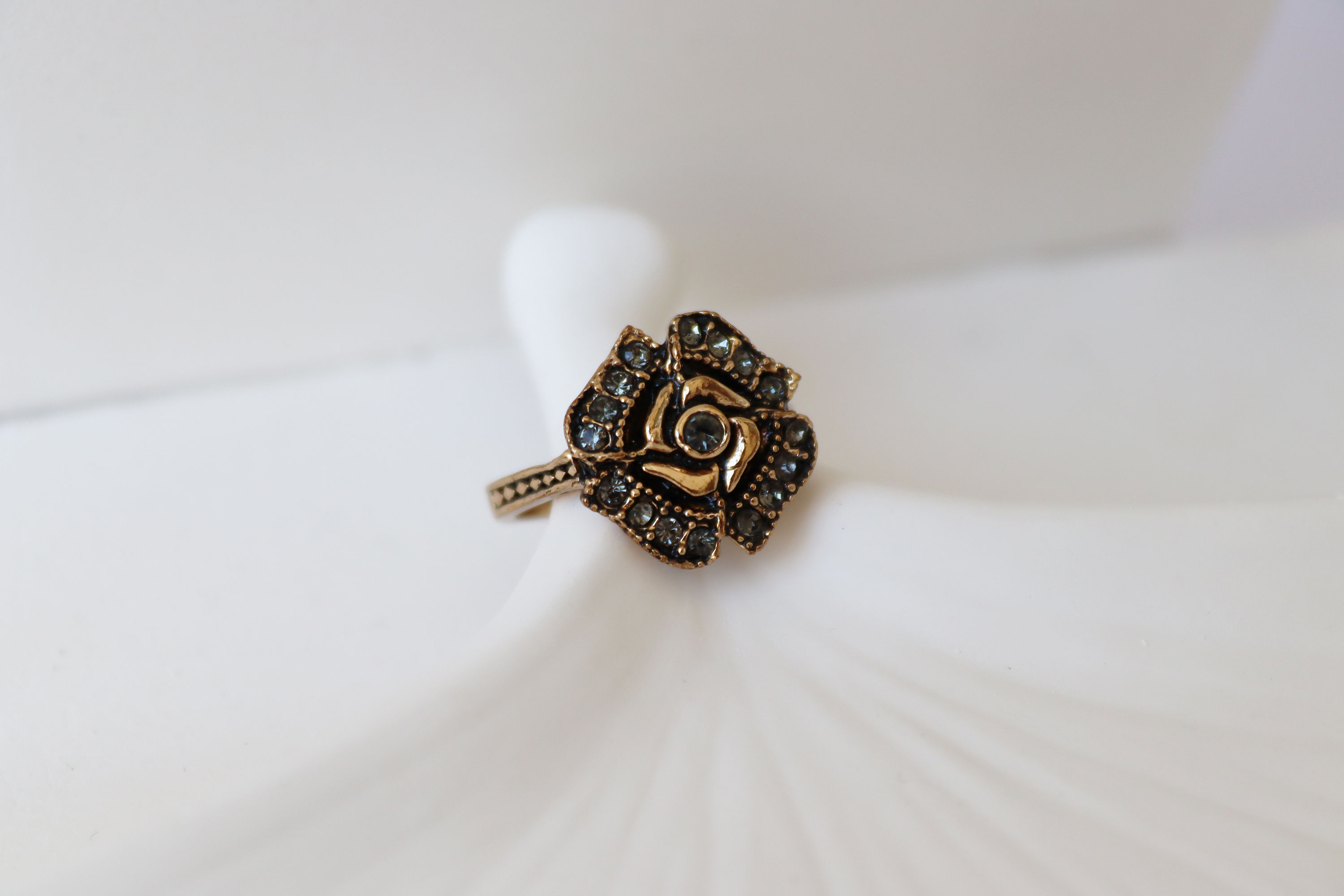 Bronze Rose Ring