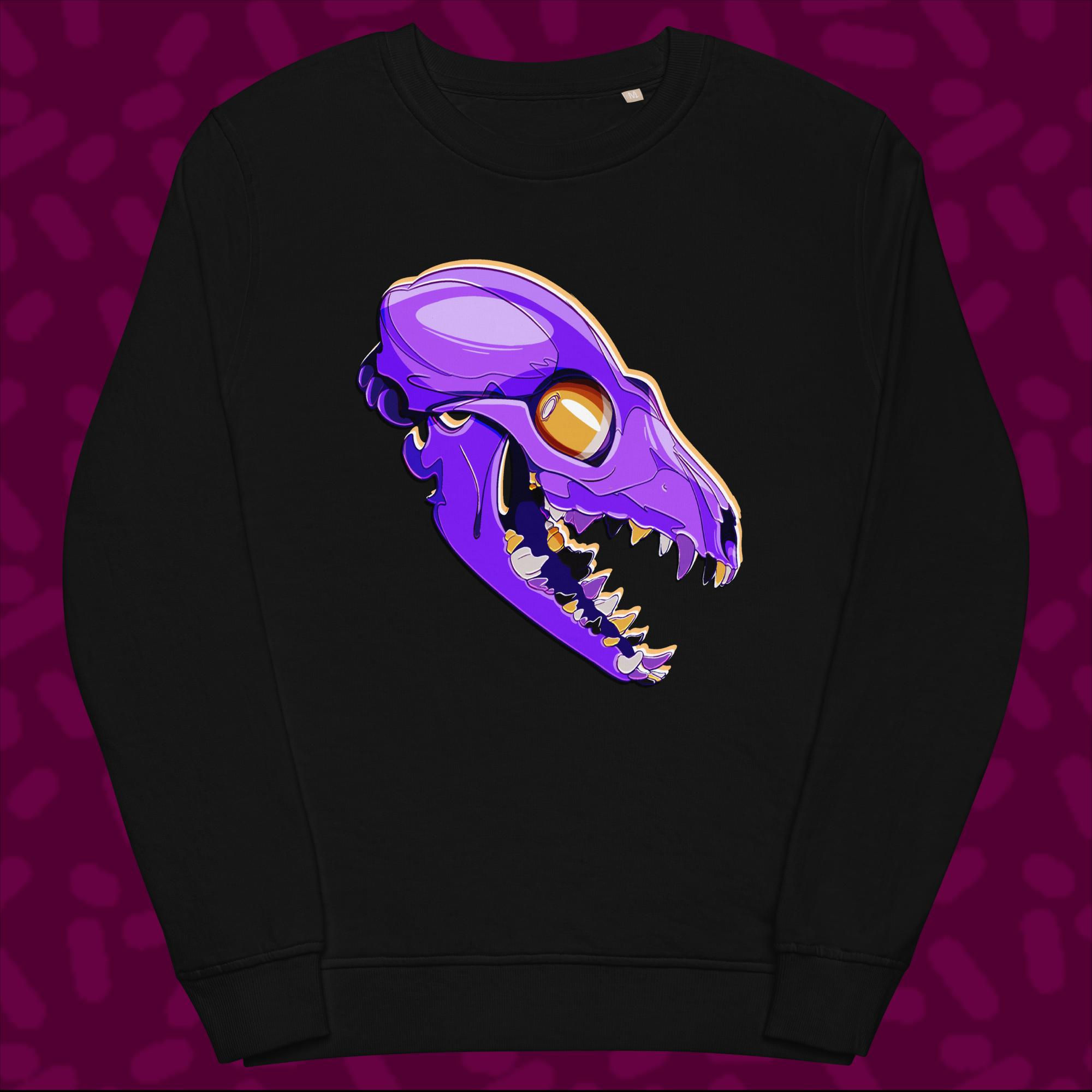 Nonbinary Skull sweatshirt