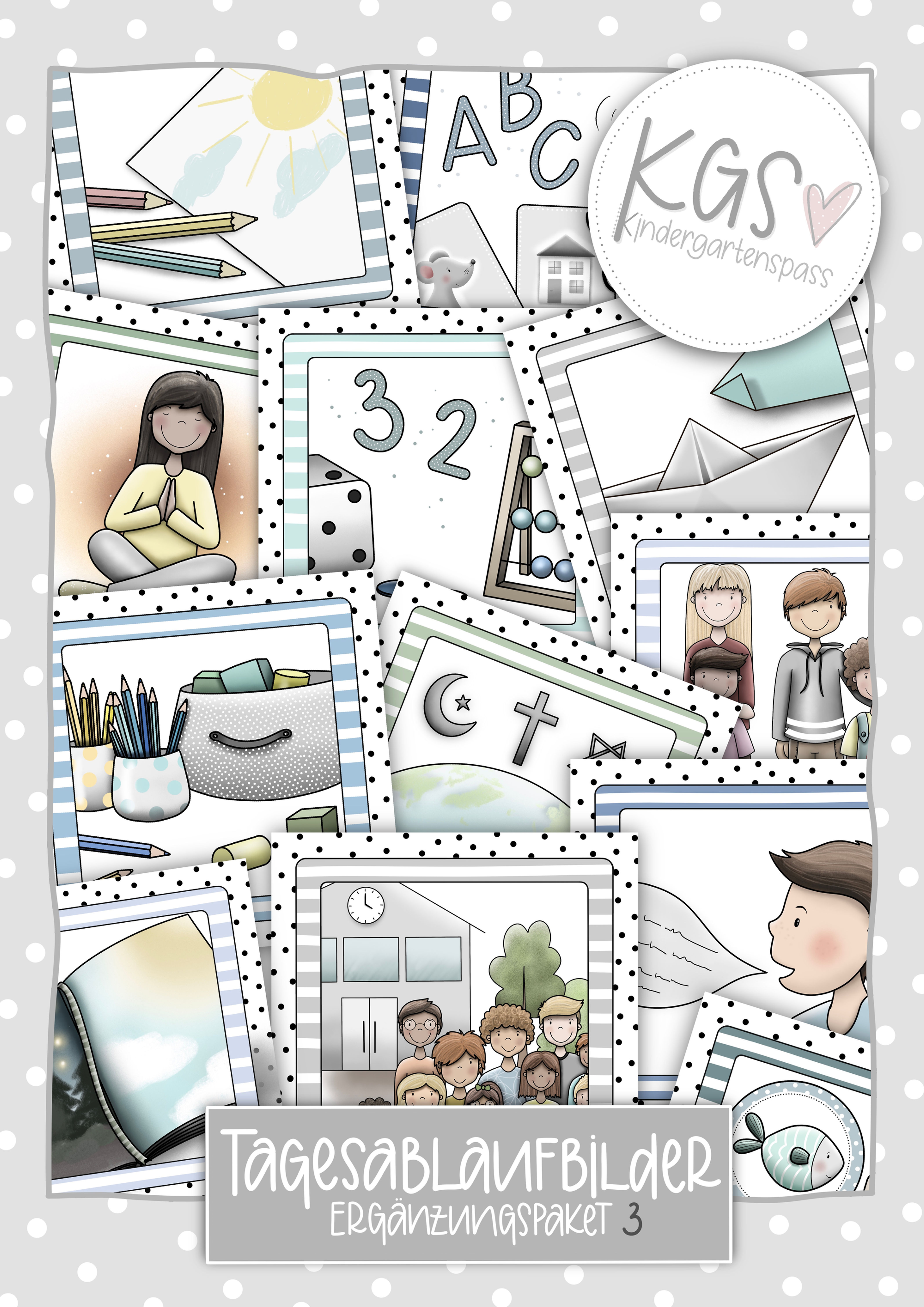 Tagesablaufkarten Ergänzungsset 3