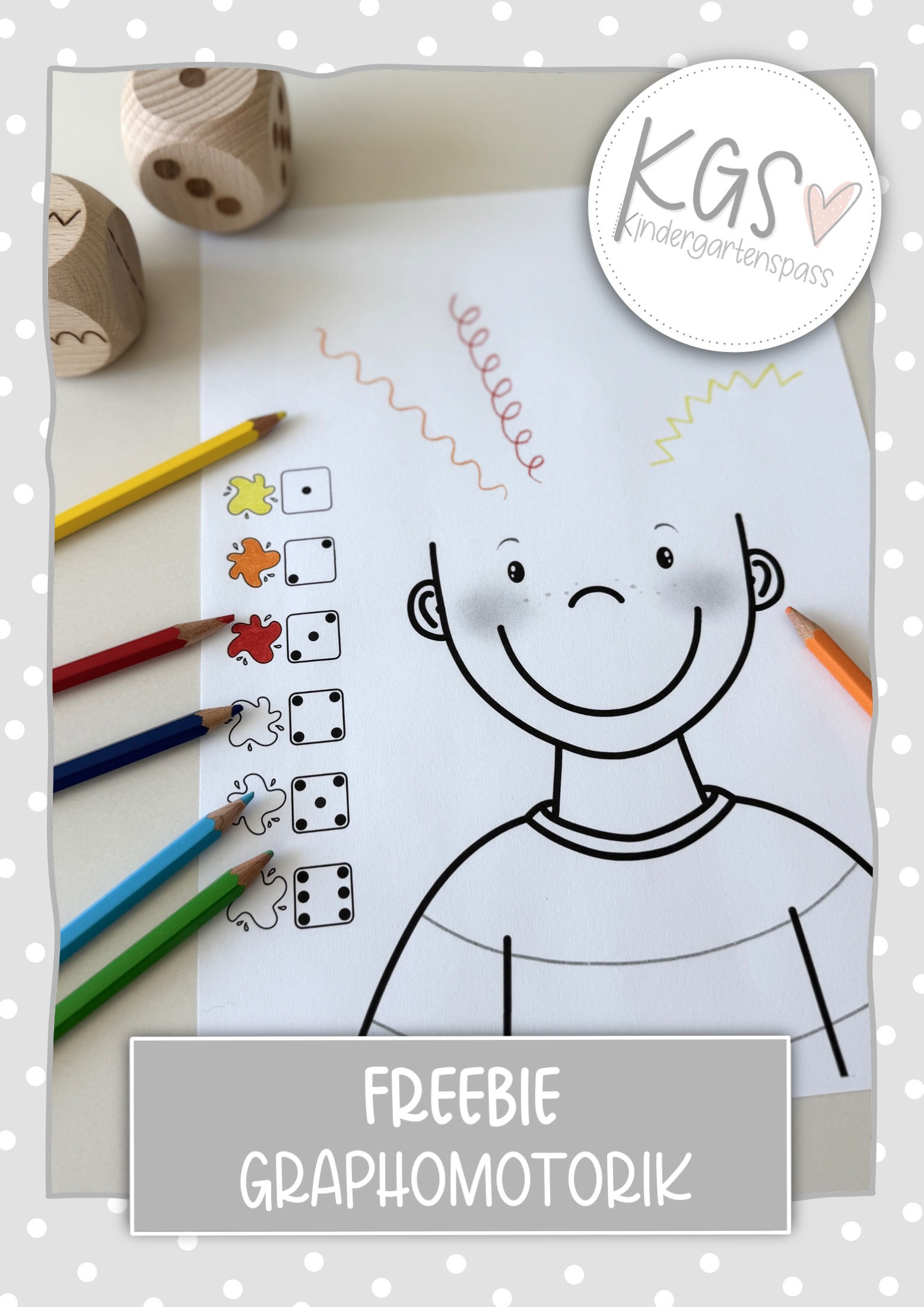 Strubbelhaare - Grapho-Würfelspass