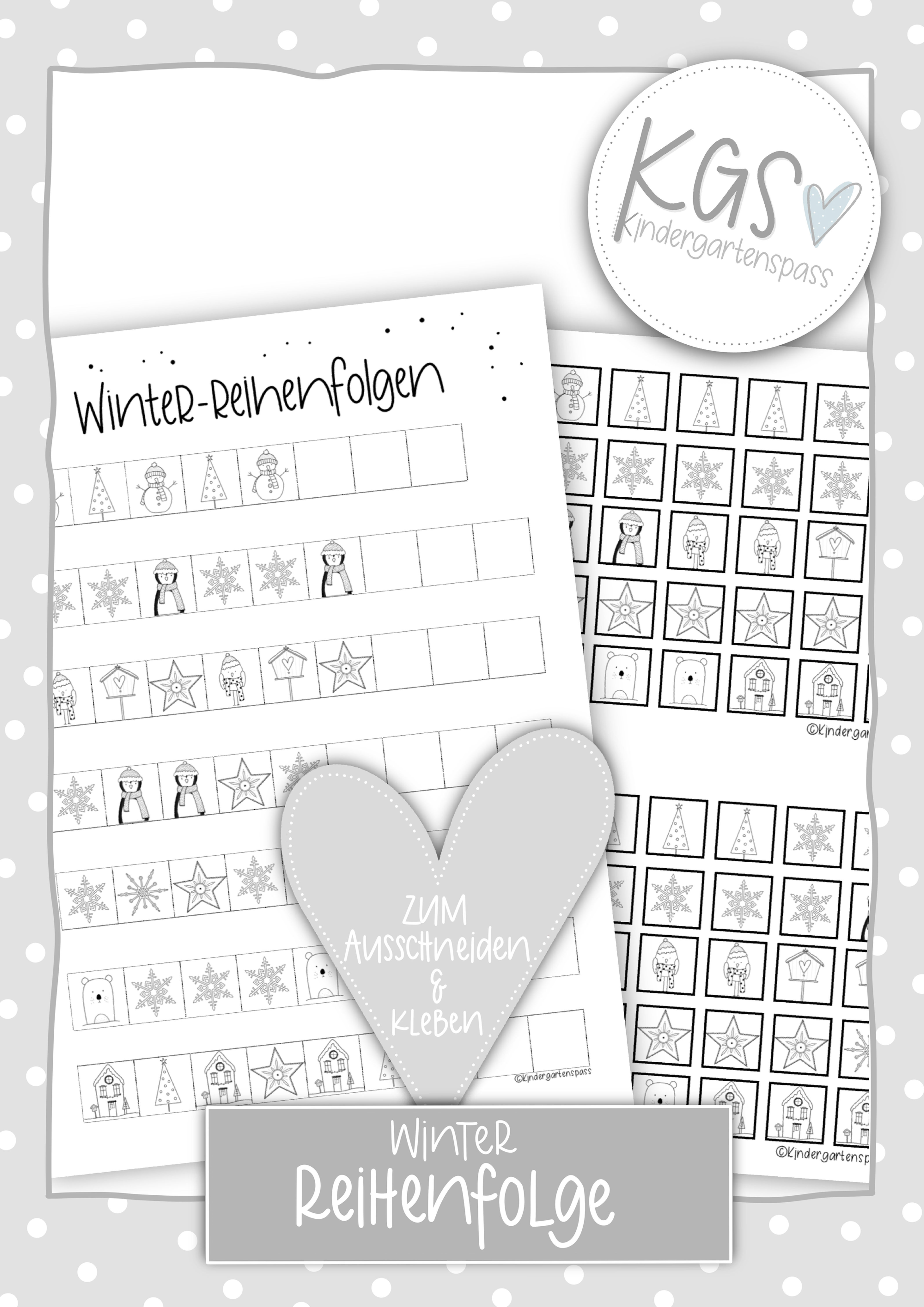 Reihenfolge Winter