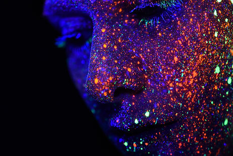 Неон Окрашенные Face