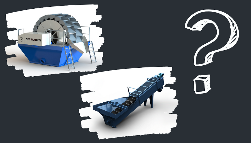 Kovalı veya Helezon Kum Yıkayıcısı mı?