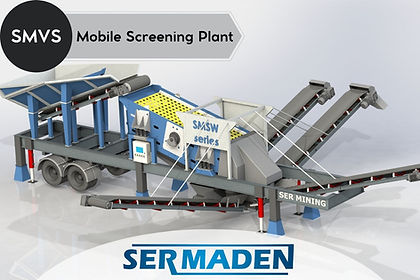 SER MADEN Mobile Screening Plant
