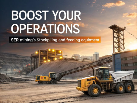 Boostez vos opérations avec les équipements de stockage et d'alimentation de SER MINING.