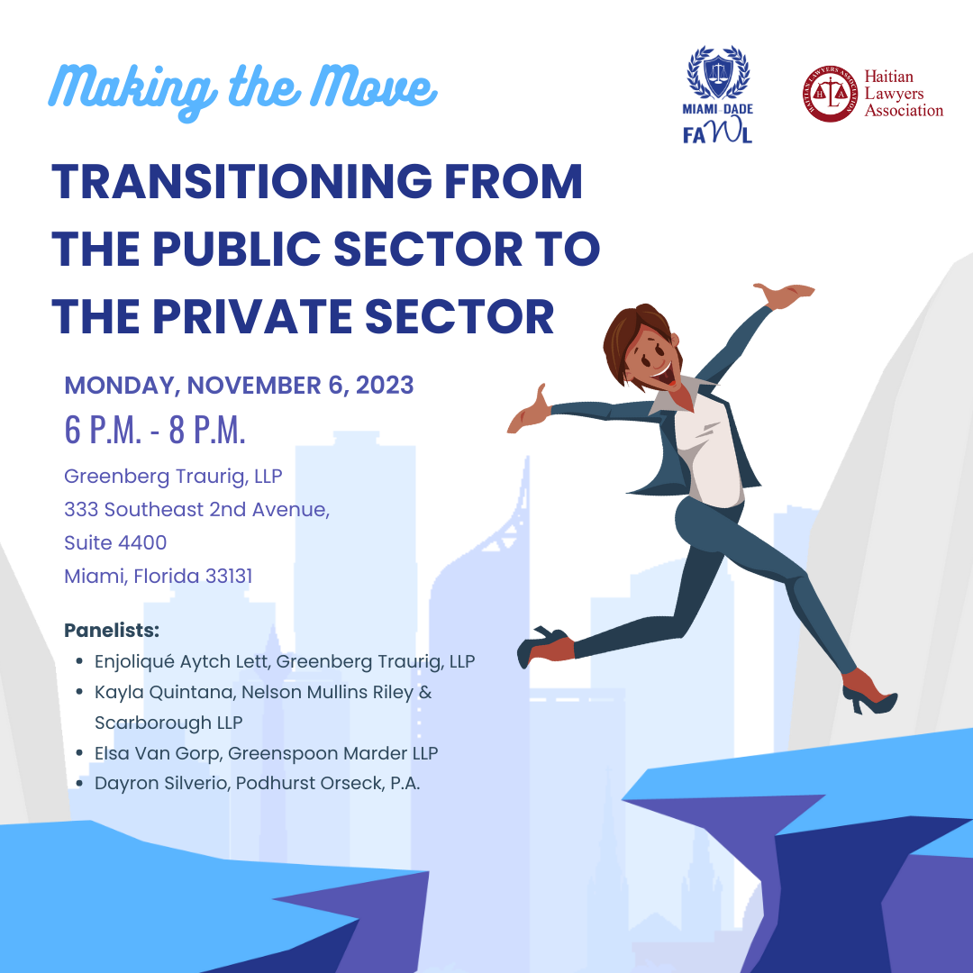 Making The Move Transitioning From Public Sector To Private Sector Making The Move Transitioning From Public Sector To Private Sector