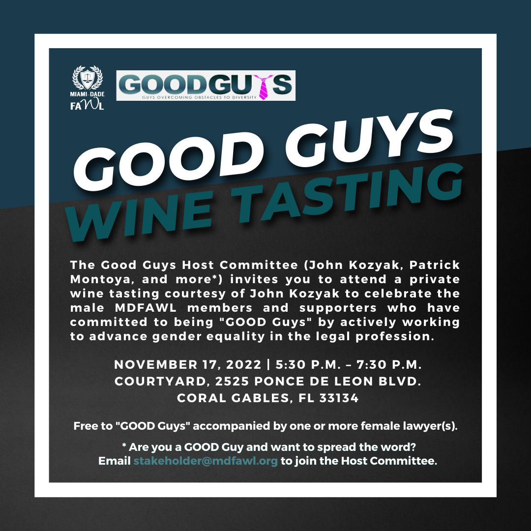 MDFAWL Good Guys Wine Tasting Mdfawl