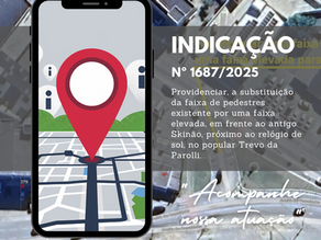 Indicação nº 1687/2025