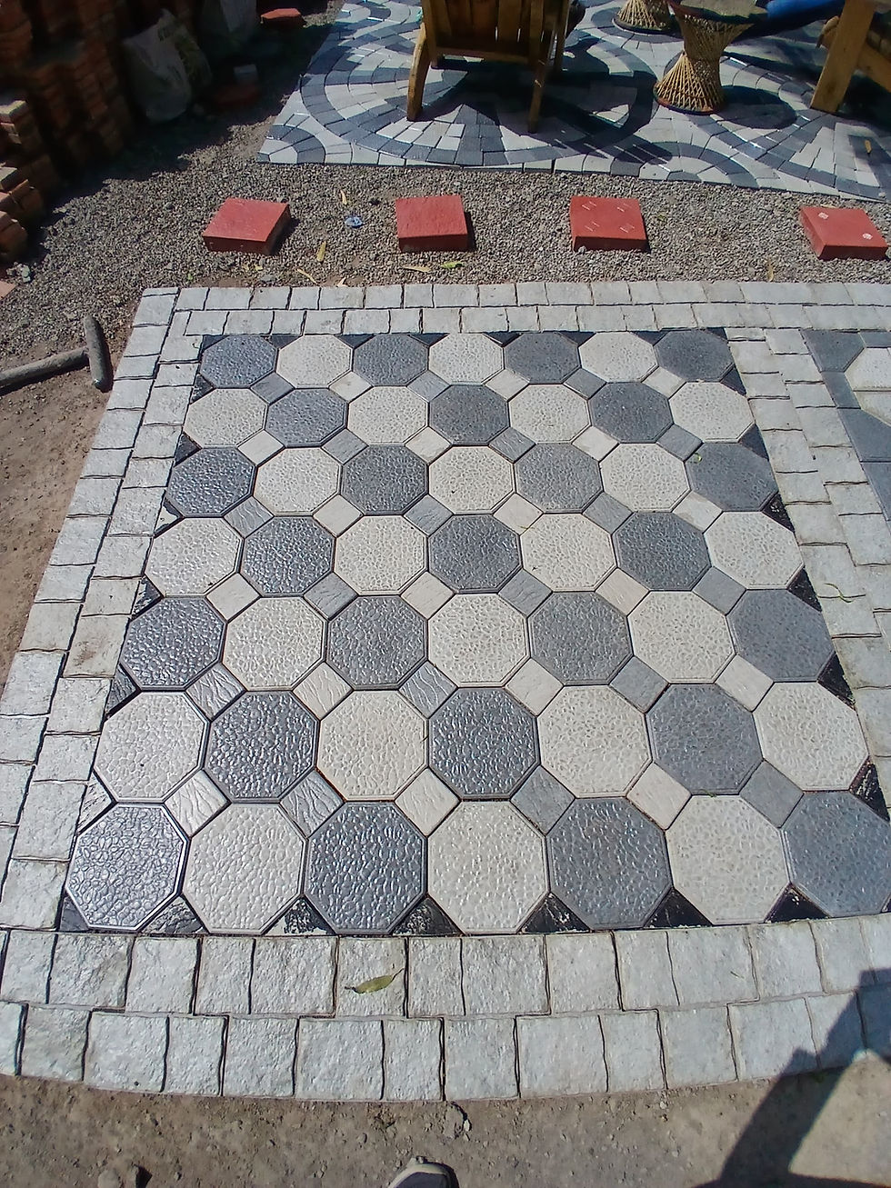 eye catching octagon cabro in kenya