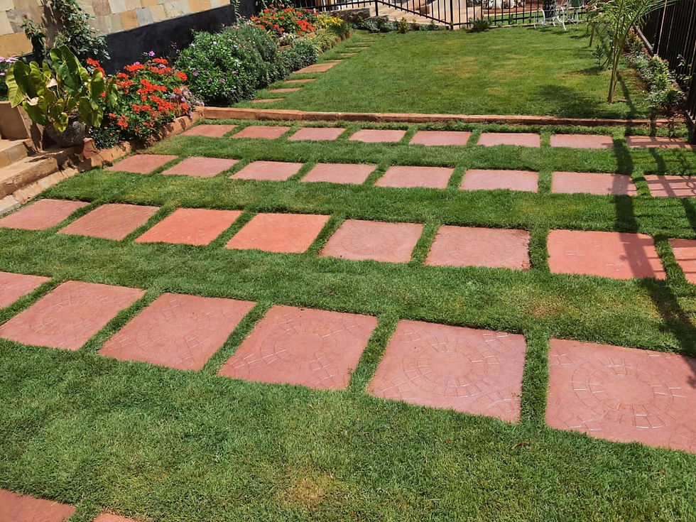 Garden walkway best slab cabro in kenya