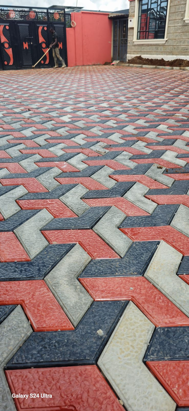 3D Arrow Paving Blocks-Cabros - quality concrete cabros
