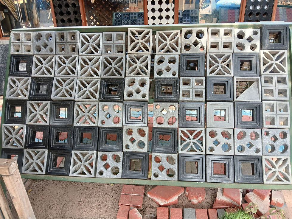 color concrete ventilation cabro blcok in kenya