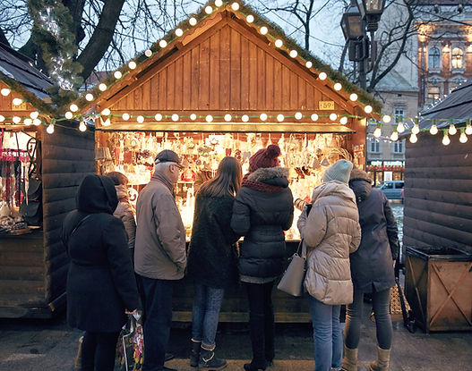 Christmas Market Stalls