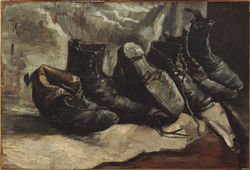 Three Pairs of Shoes, 1886