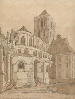 Abbey Church at Fecamp, Normandy