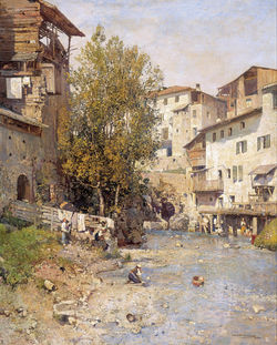 Landscape with a Village