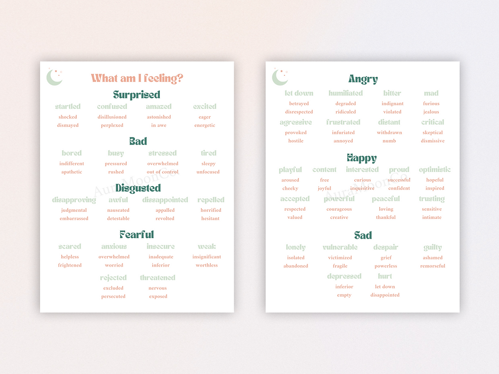 Thumbnail: feelings wheel