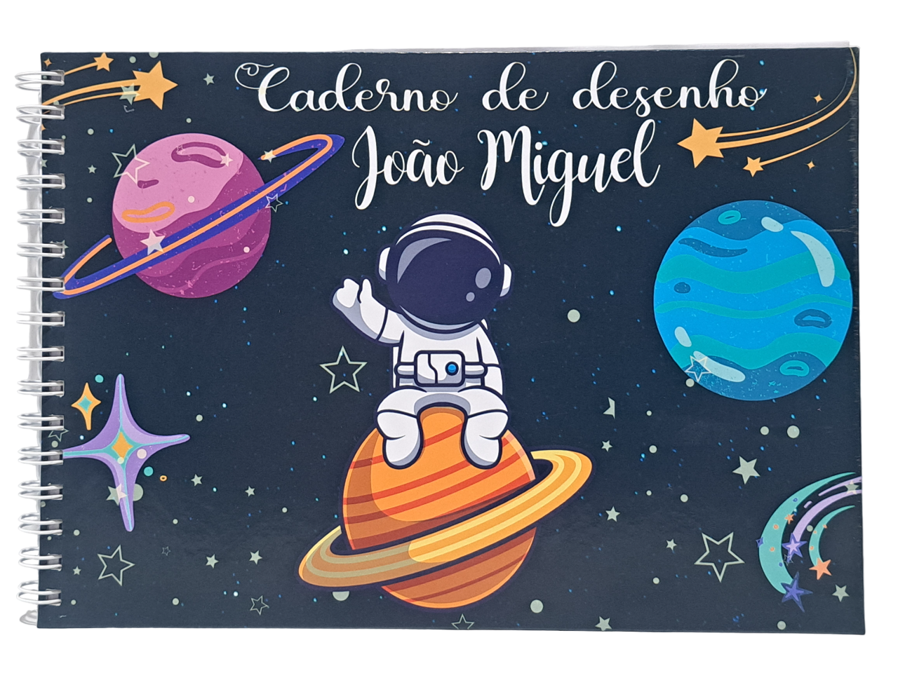 Caderno de desenho - Astronauta