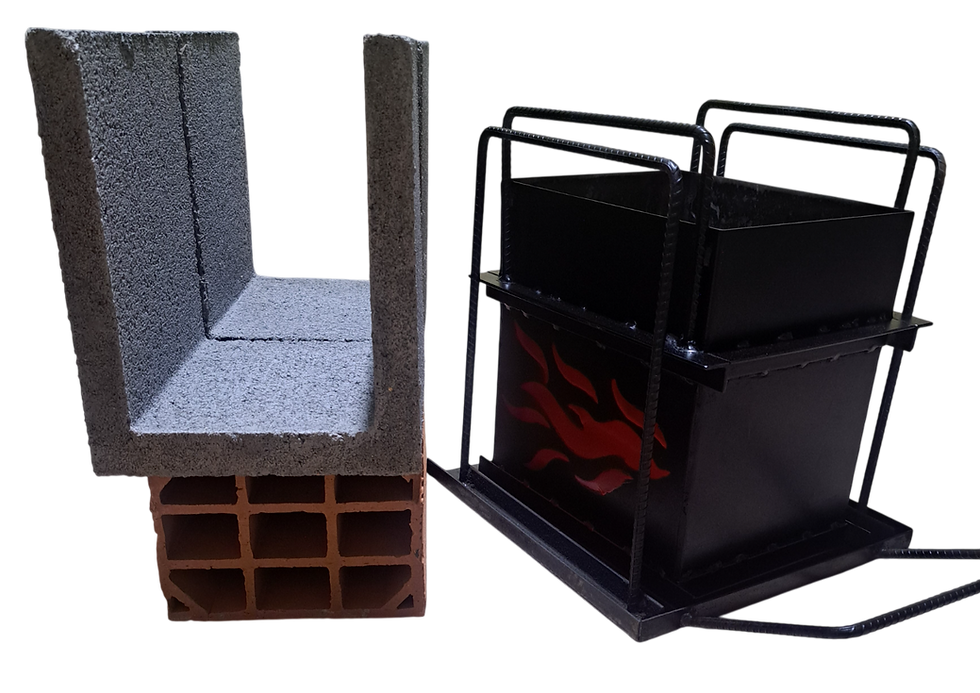 Forma para Fabricação de Canaletas  para Viga Baldrame!